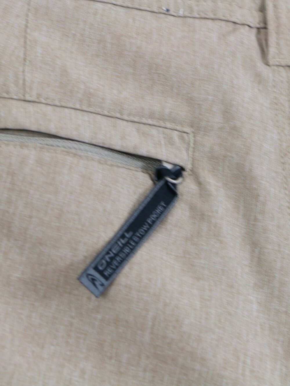 *O'Neil Beige Drawstring Short - Picture 5 of 6